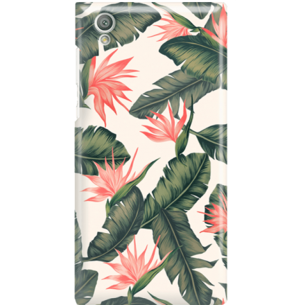 Etui na telefon Sony Xperia L1 Palmowe Liście