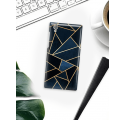 Etui na telefon Sony Xperia L1 Geometyczne Indygo