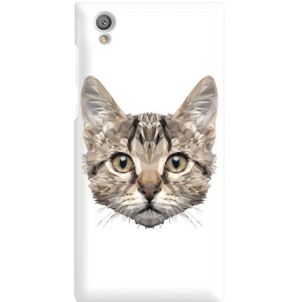Etui na telefon Sony Xperia L1 Kot Geometryczny