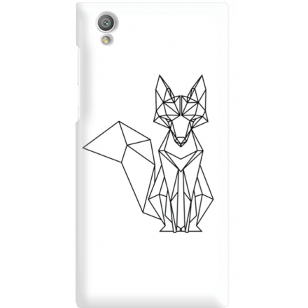 Etui na telefon Sony Xperia L1 Lis Geometryczny