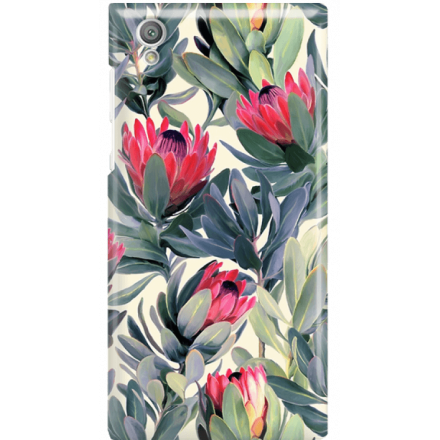 Etui na telefon Sony Xperia L1 Tropikalne Rośliny