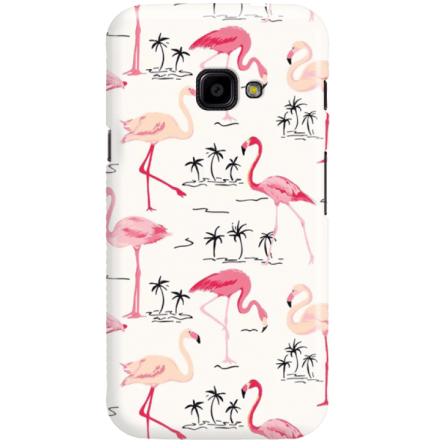 Etui na telefon Samsung Galaxy Xcover 4 Wakacyjne Flamingi