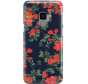 Etui na telefon Samsung Galaxy S9 Czerwone Kwiaty