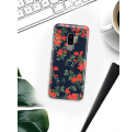 Etui na telefon Samsung Galaxy S9 Plus Czerwone Kwiaty