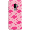 Etui na telefon Samsung Galaxy S9 Plus Różowe Flamingi
