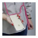 ETUI CROSSBODY NA TELEFON HUAWEI Y5 2019 RÓŻOWY