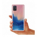 ETUI LIQUID PEARL NA TELEFON SAMSUNG GALAXY A51 NIEBIESKI