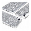 ETUI LIQUID SPARKLE NA TELEFON SAMSUNG GALAXY S20 ULTRA SREBRNY