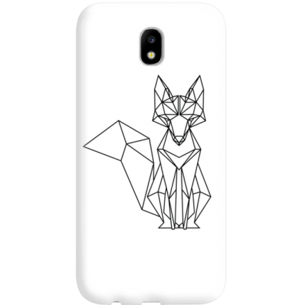 Etui na telefon Samsung Galaxy J5 2017 Lis Geometryczny