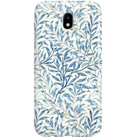 Etui na telefon Samsung Galaxy J5 2017 Niebieskie Liście