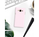 Etui na telefon Samsung Galaxy J3 2017 Candy Różowe Paski