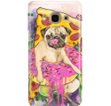 Etui na telefon Samsung Galaxy J3 2017 Głodny Mops