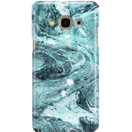 Etui na telefon Samsung Galaxy J3 2017 Lazurowe Fale