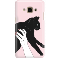 Etui na telefon Samsung Galaxy J3 2017 Mój Czarny Kot