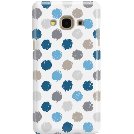 Etui na telefon Samsung Galaxy J3 2017 Malowane Kropki