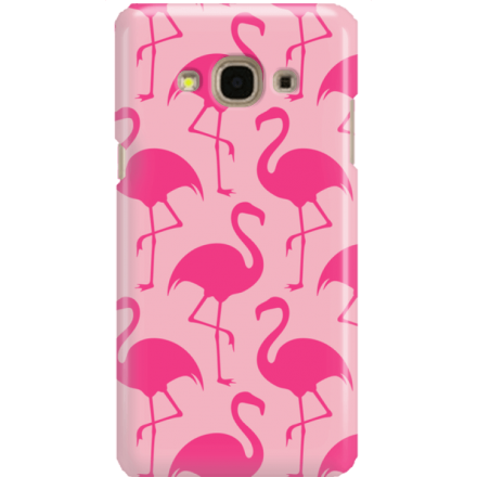 Etui na telefon Samsung Galaxy J3 2017 Różowe Flamingi