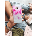 Etui na telefon Samsung Galaxy J3 2017 Różowy Wybuch