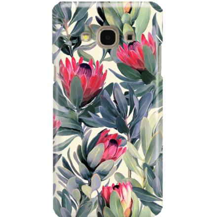 Etui na telefon Samsung Galaxy J3 2017 Tropikalne Rośliny