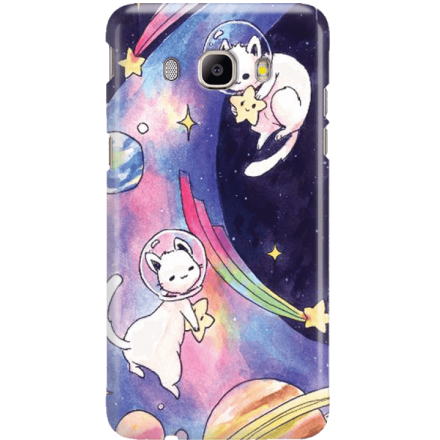 Etui na telefon Samsung Galaxy J5 2016 Kosmiczne Koty