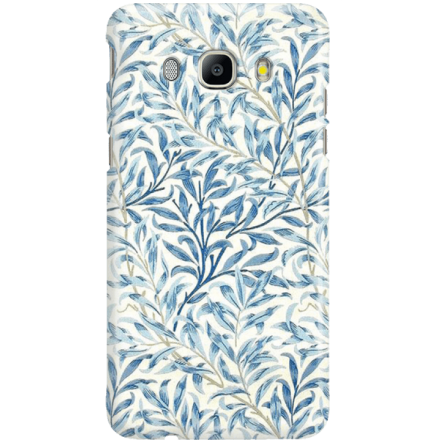 Etui na telefon Samsung Galaxy J5 2016 Niebieskie Liście