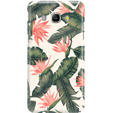 Etui na telefon Samsung Galaxy J5 2016 Palmowe Liście