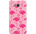 Etui na telefon Samsung Galaxy J5 2016 Różowe Flamingi