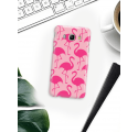 Etui na telefon Samsung Galaxy J5 2016 Różowe Flamingi