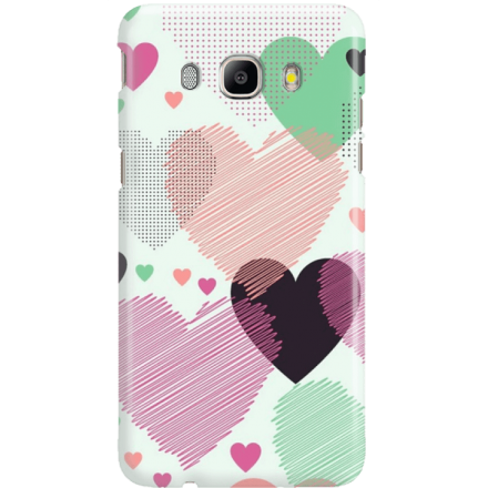 Etui na telefon Samsung Galaxy J5 2016 Serca