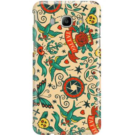 Etui na telefon Samsung Galaxy J5 2016 Tattoo