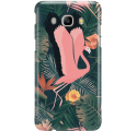 Etui na telefon Samsung Galaxy J5 2016 Tropikalny Flaming