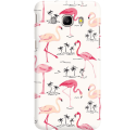 Etui na telefon Samsung Galaxy J5 2016 Wakacyjne Flamingi