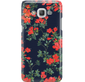 Etui na telefon Samsung Galaxy Grand Prime Czerwone Kwiaty