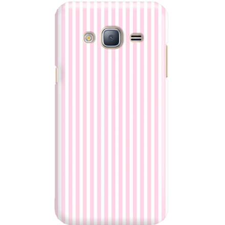 Etui na telefon Samsung Galaxy J3 2016 Candy Różowe Paski