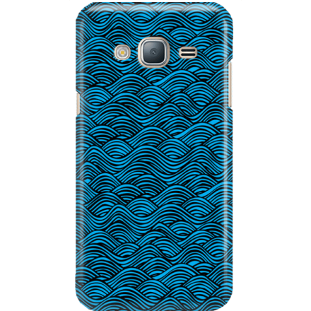 Etui na telefon Samsung Galaxy J3 2016 Falujące Morze