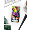 Etui na telefon Samsung Galaxy J3 2016 Kolorowy Lew