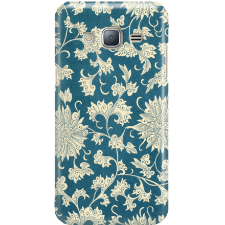 Etui na telefon Samsung Galaxy J3 2016 Kwiaty Ornamenty