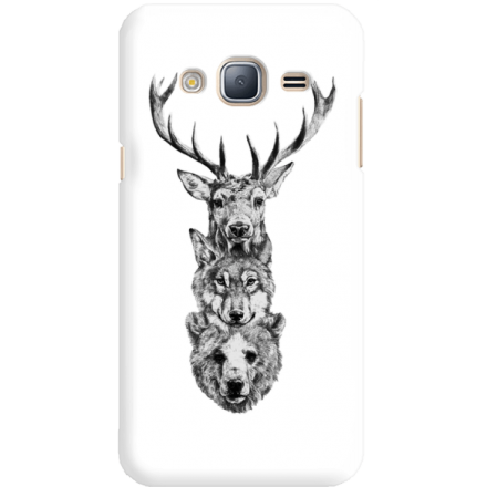 Etui na telefon Samsung Galaxy J3 2016 Leśni Goście