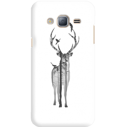 Etui na telefon Samsung Galaxy J3 2016 Leśny Jeleń