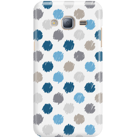 Etui na telefon Samsung Galaxy J3 2016 Malowane Kropki