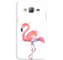 Etui na telefon Samsung Galaxy J3 2016 Malowany Flaming