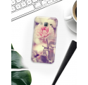 Etui na telefon Samsung Galaxy J3 2016 Pastelowa Róża