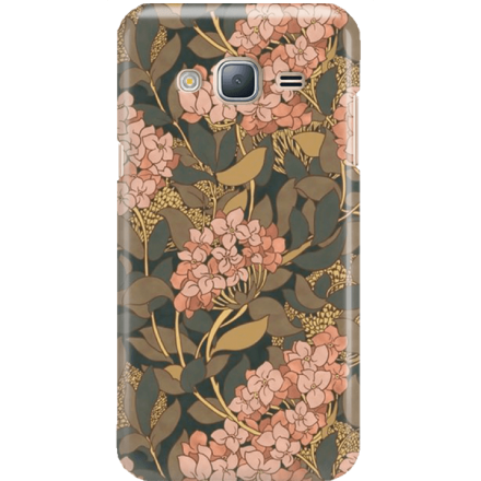Etui na telefon Samsung Galaxy J3 2016 Pastelowe Kwiaty