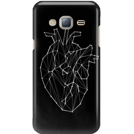 Etui na telefon Samsung Galaxy J3 2016 Serce