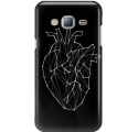 Etui na telefon Samsung Galaxy J3 2016 Serce
