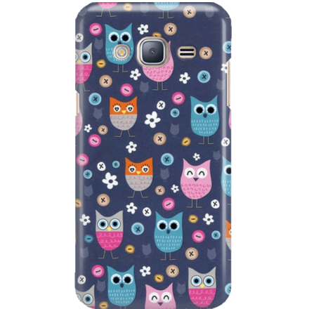 Etui na telefon Samsung Galaxy J3 2016 Sowy