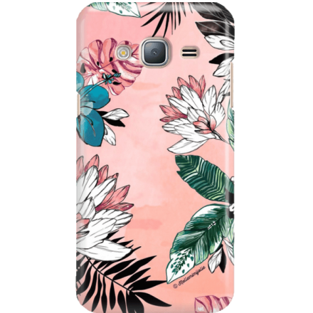 Etui na telefon Samsung Galaxy J3 2016 Tropikalna Fantazja
