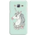 Etui na telefon Samsung Galaxy J3 2016 Unicorn Szczęśliwy Jednorożec