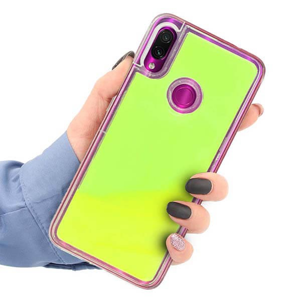 Etui Liquid Neon Na Telefon Xiaomi Redmi Note 7 Zielony Sklep Printycases 