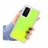 ETUI LIQUID NEON NA TELEFON HUAWEI P40 ZIELONY