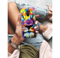 Etui na telefon Samsung Galaxy A8 2018 Kolorowy Lew